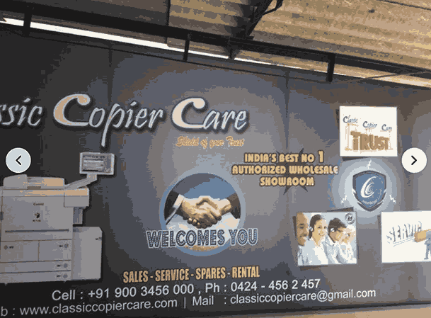Classic Copier Care xerox machine dealers in Erode